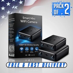 2026 Smart Mini WiFi Camera Wireless 1080P HD Night Cam w/Battery Home Security