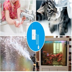 433MHz Wireless Water Leak Sensor Water Leakage Detector Alarm Alarm System 12V