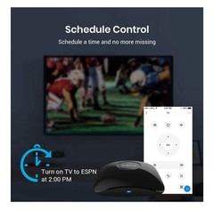 Broadlink RM4 pro Smart IR/RF Remote Control Hub with Sensor Cable