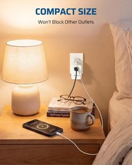 Indoor Remote Switch Kit – 1 Remote + 1 Outlet, Perfect for Easy Home Lighting