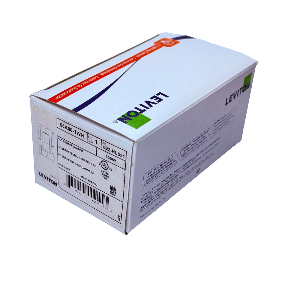 HAI Leviton 55A00-1 WH HLC Dimmer Switch 1000 W – White – NEW