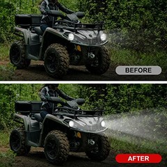 Headlight Upgrade Coversion Bezel Mount Bracket Compatible with Can-Am