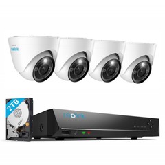 Reolink 8CH 16CH 4K 8MP Spotlight Security Camera CCTV System Zoom 2-Way Audio