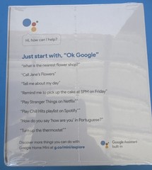 Google Home Mini Smart Assistant – Charcoal NIB SEALED