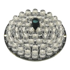 850nm 48pcs LED IR Illuminator Infrared Night Vision Light Lamp for CCTV Red