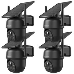 ANRAN Security Camera Wireless Solar Battery Powered Outdoor 5MP Home WiFi Audio