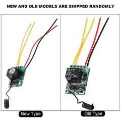 DC 4V 5V 6V 7.4V 9V 12V Wireless Relay Remote Control One Key Switch Receiver