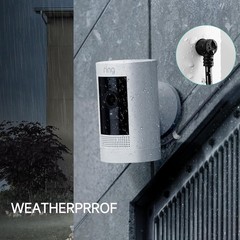 Indoor/Outdoor Power Adapter Ring Stick up Cam Battery 3Rd Gen/2Nd Gen/Plug-In,