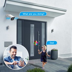 4K POE Security IP 8MP Camera Outdoor for NVR System Compatibility ONVIF Set