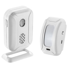 Welcome Chime Wireless PIR Motion Sensor Doorbell Flash Burglar Alarm Shop Store