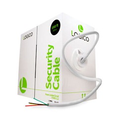 Security Wire Burglar Alarm 22/4 Cable 1000FT Stranded White 1000′ Speaker Cable