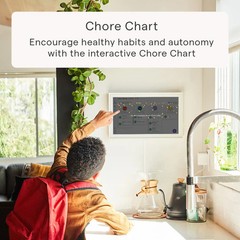 Skylight – Calendar: 15 Inch Touchscreen Smart Calendar and Chore Chart – White