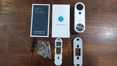 SimpliSafe Video Doorbell Camera Wi-Fi Wired Camera 1080p.