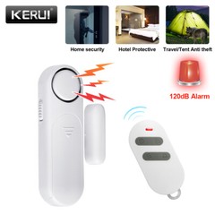Wireless 120dB Window Door Entry Sensor Home Anti-Theft Alarm With Remote