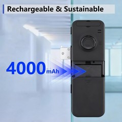 ** NEW Sliding Glass Door Lock | 3D Face Recognition | Fingerprint | App Control