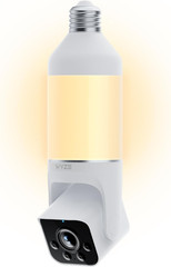 WYZE Bulb Cam – 2K HD Smart Light Bulb Security Camera with Color Night Vision,