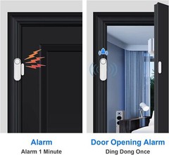 KERUI Wireless Home Window/Door Sensor Magnetic Burglar Security Alarm System