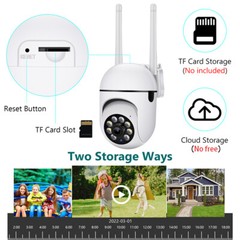 8 Pack Wireless 5G WiFi Security Camera System Smart Outdoor Night Vision 1080P