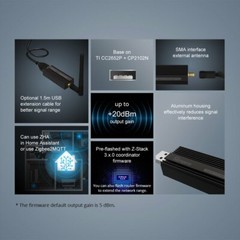 SONOFF ZBDongle P Smart Home Hub CC2652P Zigbee 3.0 USB Dongle Universal Gateway