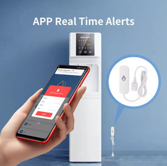Tuya WiFi/Zigbee Water Leakage Alarm Sensor Smart Home Flood Leak Detector Smart