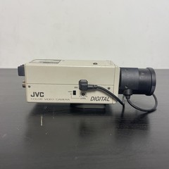 JVC TK-C920U Color Video Camera AC24V 60Hz DC12v with L3-8mm 1:1.4 Untested