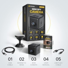 1080P Mini Camera WiFi HD IP Night Vision Camcorder Home Security Video Audio