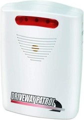 U.S Patrol Driveway Patrol Garage Motion Sensor Security Infrared System White