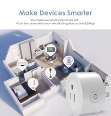 Tuya Smart wifi Plug Us Standard Whelese Outlet Remote control Smart Home Applia