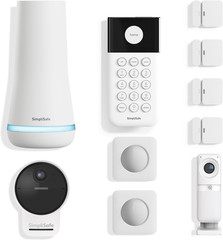 10 Piece Wireless Home Security System with Outdoor Camera- Optional 24/7 Profes