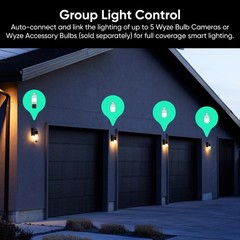 Bulb Cam – 2K HD Smart Light Bulb Security Camera with Color Night Vision, 80…