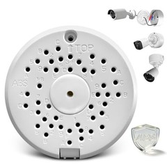 (ABS New) Security Camera Junction Box,Security Camera Bracket White 1 Pack