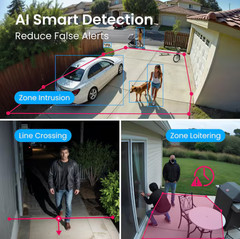 REOLINK 4K+ 12MP Add-On or Stand Alone PoE Hardwired Outdoor Dome Security Camer