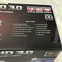 Night Owl C841PIR3MP Indoor/Outdoor 4 3MP Wired Infrared Security Camera System