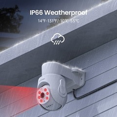 ZOSI 8CH 2-Way Audio 3MP Wireless Solar Battery Security Outdoor Camera System