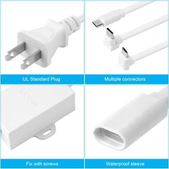 50Ft/15m Outdoor Power Adapter Compatible with Wyze Cam Pan v3Wyze OGWyze Cam…