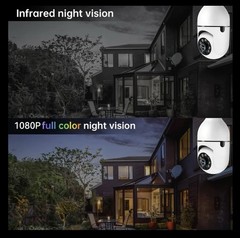 2 Pack E27 WiFi Bulb Camera – Wireless, Easy Install, Motion & Night View
