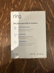 Ring Motion Detector – Wireless Detector For Ring Alarm -White*New