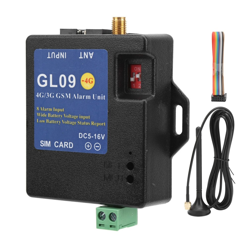 4G 3G 2G GSM Alarm System Home Security 8 Channels SMS Message Call APP 5-16V DC