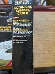 TWO Home Sentinel EXC 1001 S-VIDEO Cable Extensions 65′ Each, 6-Pin