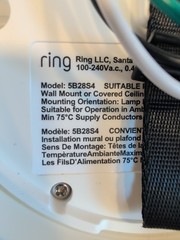 Ring Floodlight Cam Wired Pro 5B28S4 w/ Bird’s Eye View and 3D Motion Detect