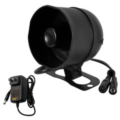 WiFi Horn Siren 120dB Tuya App Control Home Security Power Adapter Included