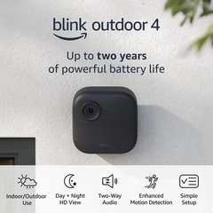 3 PACK BLINK OUTDOOR 4th Gen WiFi SECURITY Add-on Camera – SYNC MODULE REQUIRED