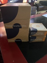 2x SimpliSafe Wireless Outdoor Security Cameras Series 2 with Accessories