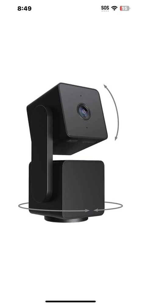 Wyze Cam Pan v3 Indoor/Outdoor IP65 1080P 360° Pan/Tilt/Zoom Wi-Fi Smart Home