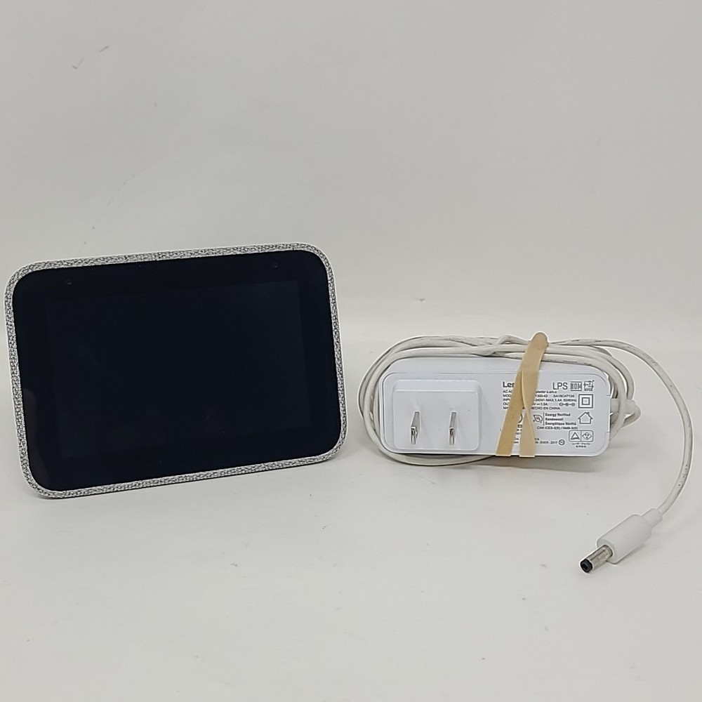 Lenovo Google Smart Clock Essential CD-24501F (Hemp Gray) w/ Power Cord