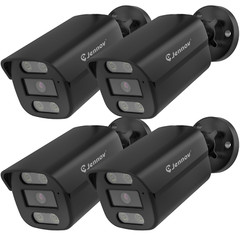 4K Security Camera PoE Outdoor Audio 8MP Night Vision Compatible Hikvision IP66