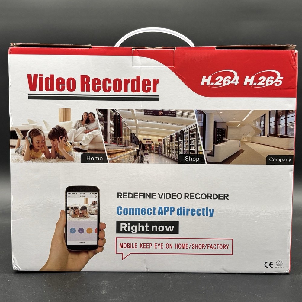 home security system wireless 4 camera Video Recording Unit