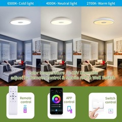 ASALL Smart 11 inches, White-Applications+Dimming Function+Bluetooth