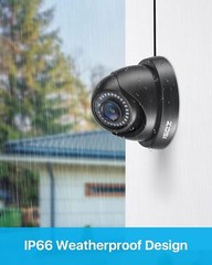ZOSI 1080p HD Security Dome Camera Outdoor for Home Surveillance System IR-Cut