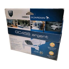 Uniden Guardian Wireless Indoor/Outdoor Security Camera GC45SW Silver